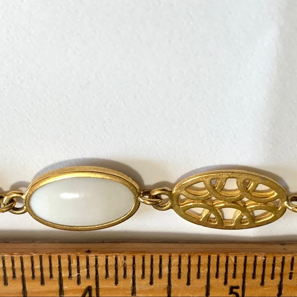 Vintage Necklace White Gold Spring Summer - Picture 4 of 7